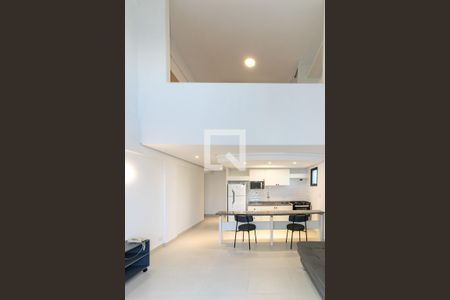 Sala de apartamento para alugar com 1 quarto, 51m² em Moema, São Paulo