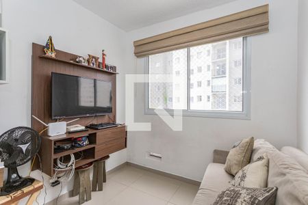 Sala/Cozinha de apartamento à venda com 1 quarto, 24m² em Jardim Santa Emília, São Paulo