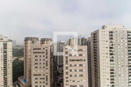 Vista da Varanda Sala de apartamento à venda com 1 quarto, 53m² em Alphaville Empresarial, Barueri