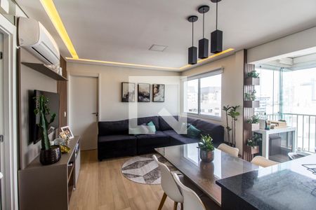 Sala de apartamento para alugar com 1 quarto, 53m² em Alphaville Empresarial, Barueri