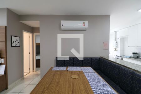 Sala de apartamento para alugar com 2 quartos, 58m² em Enseada, Guarujá