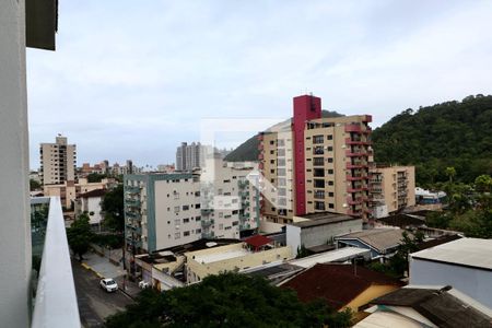 Vista de apartamento para alugar com 2 quartos, 58m² em Enseada, Guarujá