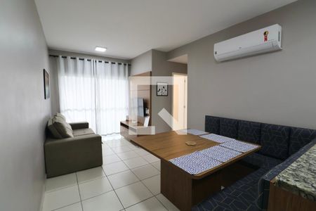 Sala de apartamento para alugar com 2 quartos, 58m² em Enseada, Guarujá