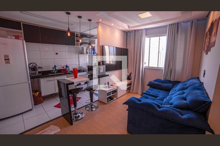sala de apartamento para alugar com 2 quartos, 45m² em Jardim São Savério, São Paulo