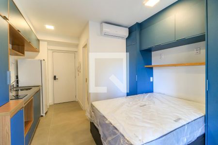 Sala/Quarto de apartamento para alugar com 1 quarto, 24m² em Brooklin Paulista, São Paulo