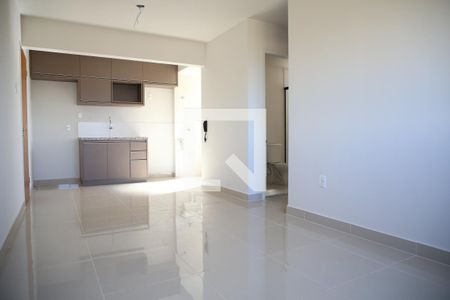 Sala/Cozinha de apartamento para alugar com 2 quartos, 56m² em Vila Rosa, Goiânia