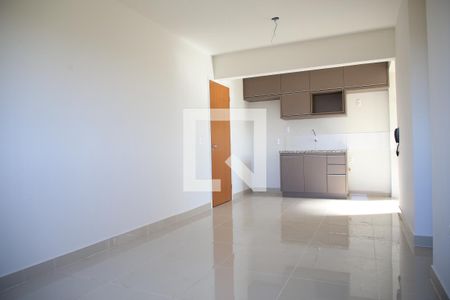 Sala/Cozinha de apartamento para alugar com 2 quartos, 56m² em Vila Rosa, Goiânia