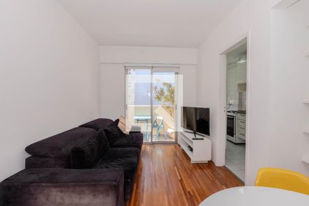 Sala de apartamento para alugar com 1 quarto, 38m² em Bela Vista, São Paulo