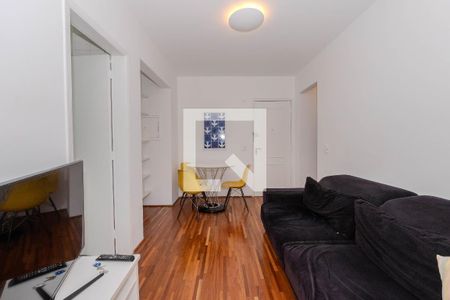 Sala de apartamento para alugar com 1 quarto, 38m² em Bela Vista, São Paulo