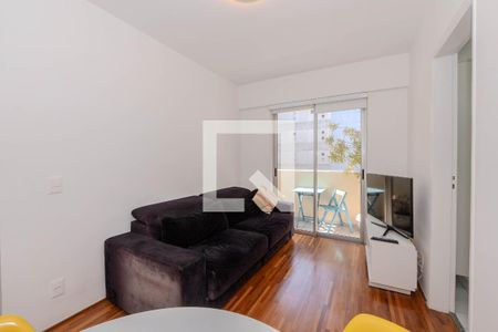 Sala de apartamento para alugar com 1 quarto, 38m² em Bela Vista, São Paulo