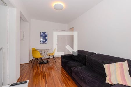 Sala de apartamento para alugar com 1 quarto, 38m² em Bela Vista, São Paulo