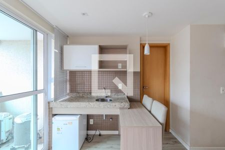 Sala/Cozinha de apartamento para alugar com 1 quarto, 35m² em Campo Grande, Rio de Janeiro