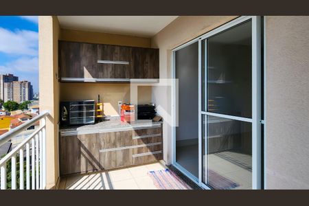 Varanda da Sala de apartamento para alugar com 2 quartos, 80m² em Jardim Tupanci, Barueri