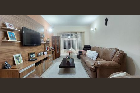 Sala de casa à venda com 3 quartos, 177m² em Vila Tibiriçá, Santo André