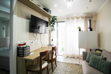 Sala de apartamento para alugar com 1 quarto, 27m² em Vila Nova Conceição, São Paulo