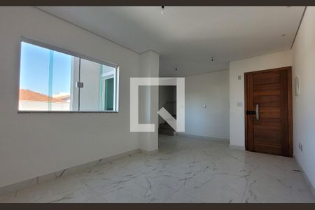 Sala de apartamento à venda com 3 quartos, 156m² em Campestre, Santo André