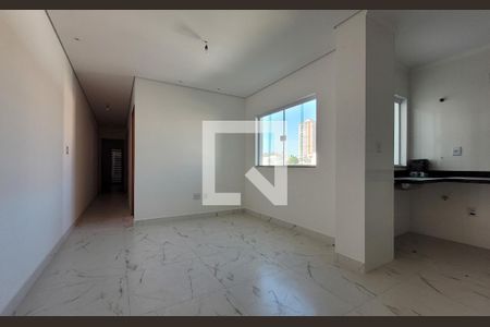 Sala de apartamento à venda com 3 quartos, 156m² em Campestre, Santo André