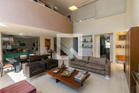 Sala de casa à venda com 4 quartos, 540m² em Pampulha, Belo Horizonte