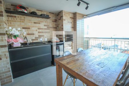 Varanda gourmet de apartamento à venda com 3 quartos, 126m² em Vila Formosa, São Paulo