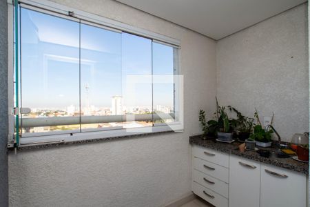 Varanda da Sala de apartamento à venda com 2 quartos, 59m² em Jardim Imperador, Guarulhos