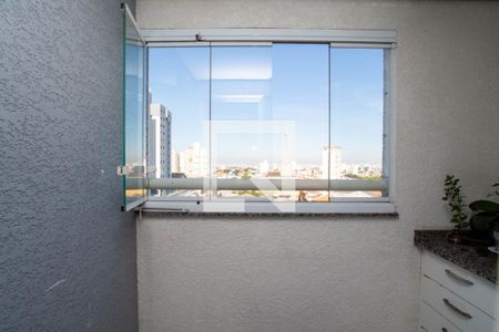 Varanda da Sala de apartamento à venda com 2 quartos, 59m² em Jardim Imperador, Guarulhos