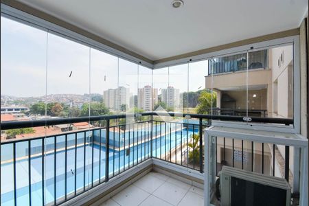 Varanda da Sala de kitnet/studio para alugar com 1 quarto, 38m² em Jardim Flor da Montanha, Guarulhos