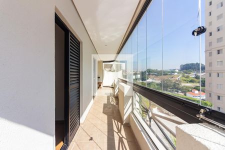 Varanda gourmet de apartamento à venda com 3 quartos, 120m² em Vila Osasco, Osasco