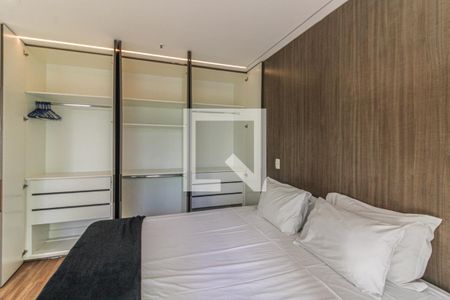 Studio - Detalhe armários de apartamento para alugar com 1 quarto, 36m² em Barra da Tijuca, Rio de Janeiro