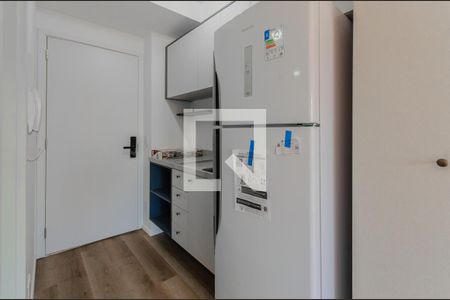 Cozinha de apartamento para alugar com 1 quarto, 22m² em Vila Mariana, São Paulo