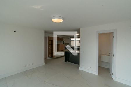 Sala de Estar/Jantar de apartamento para alugar com 3 quartos, 119m² em Cambuí, Campinas