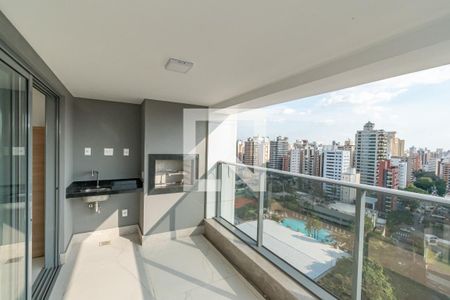 Varanda Sala de Estar/Jantar de apartamento para alugar com 3 quartos, 119m² em Cambuí, Campinas