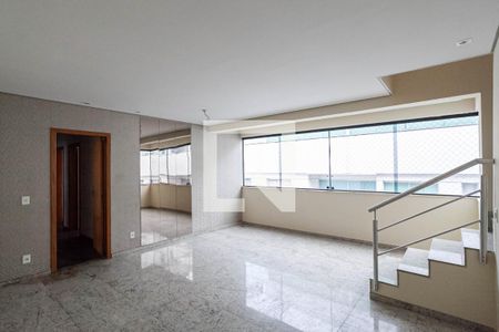 Sala 1 de apartamento à venda com 4 quartos, 224m² em Castelo, Belo Horizonte