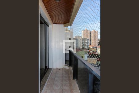 Varanda da Sala de apartamento à venda com 3 quartos, 117m² em Santa Maria, São Caetano do Sul