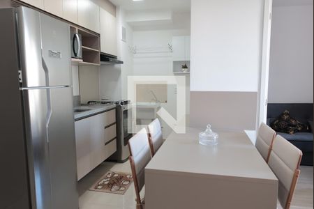 Cozinha de apartamento para alugar com 2 quartos, 37m² em Indianópolis, São Paulo