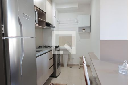 Cozinha de apartamento para alugar com 2 quartos, 37m² em Indianópolis, São Paulo