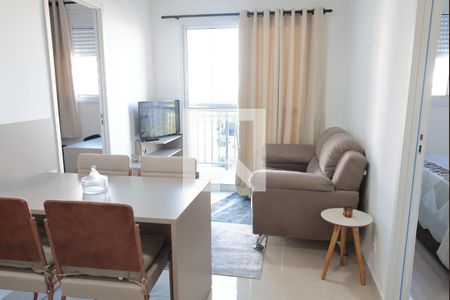 Sala de apartamento para alugar com 2 quartos, 37m² em Indianópolis, São Paulo