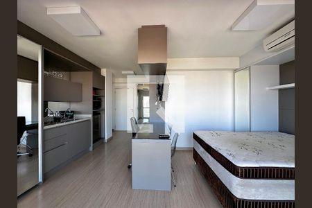 Quarto/Cozinha de kitnet/studio à venda com 0 quarto, 32m² em Brooklin, São Paulo