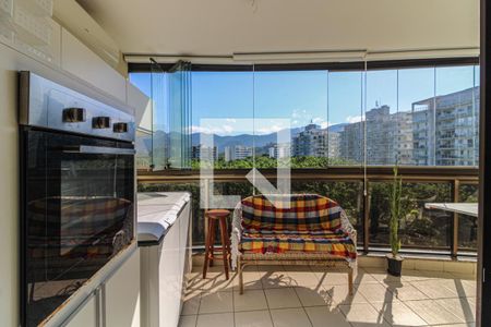Varanda de apartamento à venda com 3 quartos, 92m² em Recreio dos Bandeirantes, Rio de Janeiro