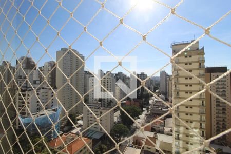Vista da Varanda de apartamento para alugar com 3 quartos, 140m² em Moema, São Paulo