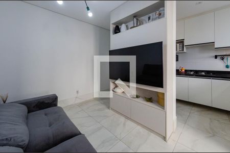 Sala de apartamento à venda com 2 quartos, 60m² em Buritis, Belo Horizonte