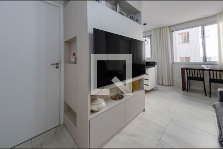 Sala de apartamento à venda com 2 quartos, 60m² em Buritis, Belo Horizonte