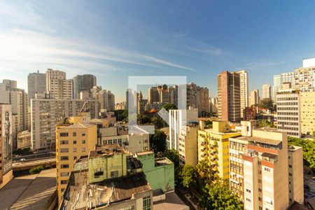 Sala - Vista de apartamento para alugar com 1 quarto, 25m² em Vila Buarque, São Paulo