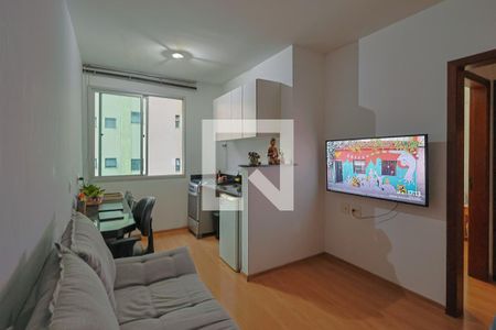Sala de apartamento para alugar com 1 quarto, 35m² em Savassi, Belo Horizonte