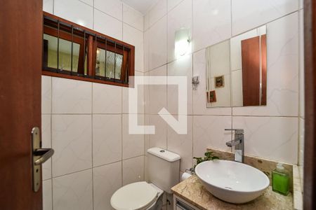 Lavabo de casa de condomínio para alugar com 3 quartos, 131m² em Jardim São Pedro, Porto Alegre
