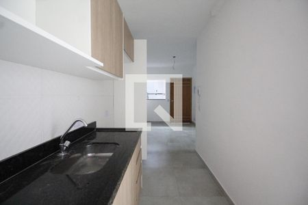 Cozinha de apartamento para alugar com 2 quartos, 39m² em Vila Dom Pedro Ii, São Paulo