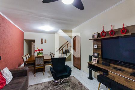 Sala de casa à venda com 4 quartos, 293m² em Jardim Itapoan, Santo André