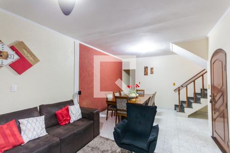 Sala de casa à venda com 4 quartos, 260m² em Jardim Itapoan, Santo André