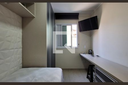 Quarto de apartamento à venda com 2 quartos, 55m² em Jardim Ana Maria, Santo André