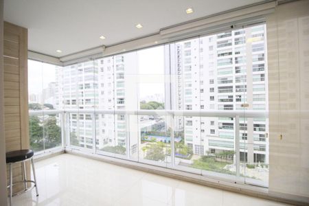 Varanda Gourmet de apartamento para alugar com 1 quarto, 45m² em Vila Olímpia, São Paulo