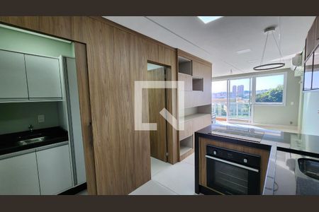 Cozinha de apartamento para alugar com 1 quarto, 46m² em Jardim São Bento, Jundiaí